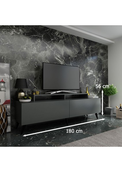 Ideal Tv Ünitesi Q7010-4 Antrasit fiyatları