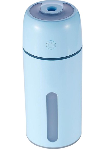 Sessiz USB Nemlendirici 250 Ml. 7-Renk LED Gece Lambası Otomatik Kapalı Hava Difüzör Mavi (Yurt Dışından)