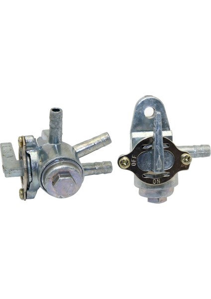 2'li 3-Yollu Gaz Yakıt Petcock Dokunun Vana Anahtarı Motosiklet Dirt Bike Atv Için (Yurt Dışından)