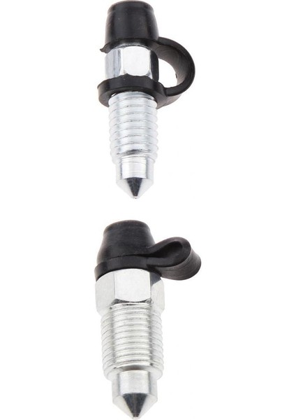 2 Parça Vidalar Motosiklet Fren Kaliperleri M8 x 1.25MM Vidalar Bleeder Vida (Yurt Dışından)