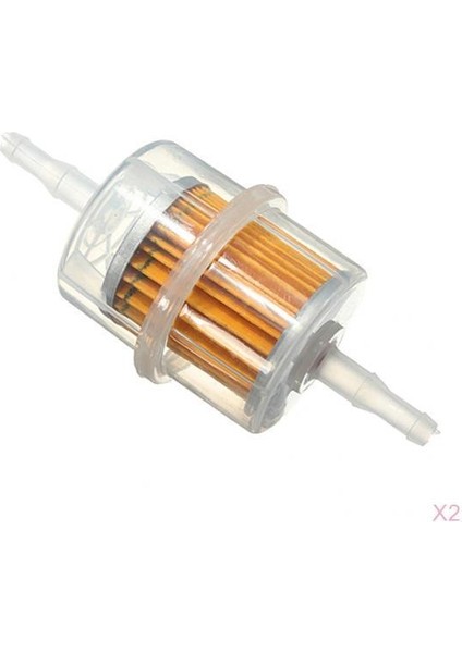 2x Evrensel Motosiklet Φ 6mm + 8mm Yağ Filtresi Yakıt Filtresi Benzin Filtresi Uygun (Yurt Dışından)