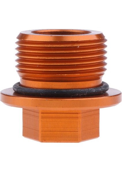 1 Parça Turuncu Motosiklet Alüminyum Motor Yakıt Filtresi Kapağı Kapağı 12CC 200CC 390CC Uyar (Yurt Dışından) modelleri