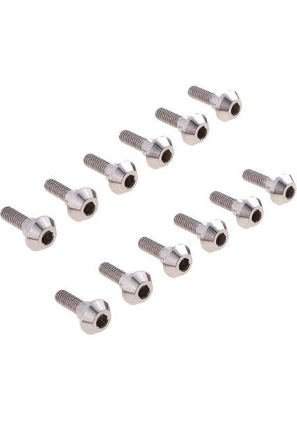 12X Titanyum Ön Arka Fren Disk Rotoruz Suzuki Gsxr Yamaha Yzf R6 R1 (Yurt Dışından)