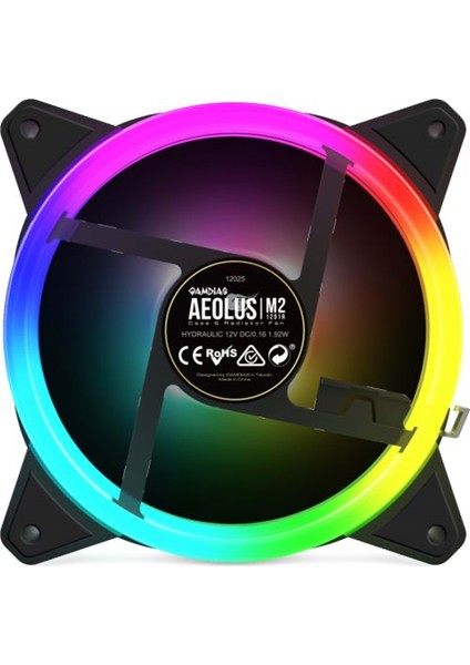 Aeolus M2-1204R RGB Fan