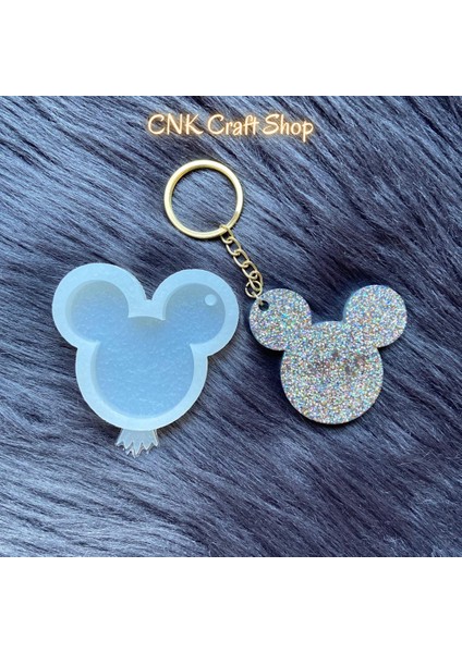 Mickey Mouse Epoksi Reçine Silikon Kalıbı , Epoksi Kalıp