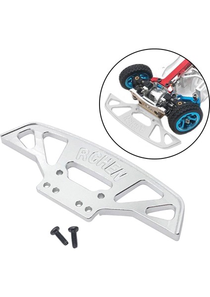Wltoys Için Metal Ön Tampon Miniq RC01 K969 K979 1:28 Ölçekli Model Araba Gümüş (Yurt Dışından) modelleri