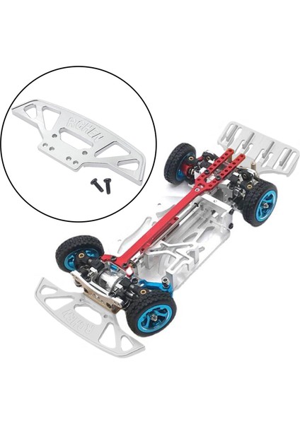 Wltoys Için Metal Ön Tampon Miniq RC01 K969 K979 1:28 Ölçekli Model Araba Gümüş (Yurt Dışından) fırsatları