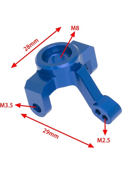 1/18 Ölçekli Dıy Yedek Latrax Teton Canavar Kamyon Rc Off-Road Araba Direksiyon Seti (Yurt Dışından) fırsatları