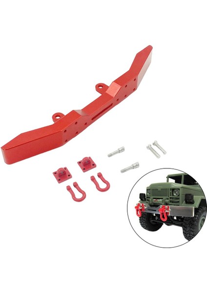 1/16 Rc Ön Tampon ve Römork Kanca Wpl C14 Dıy Için Vinç Kanca Yedek Kırmızı (Yurt Dışından) indirimleri