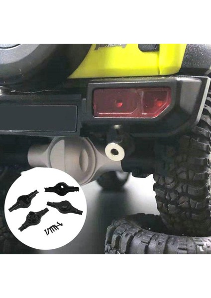 1:16 Ön ve Arka Köprü Aksu Konut Kılıf Xiaomi Jimny XMYKC01CM Dıy Siyah Için (Yurt Dışından) fırsatları
