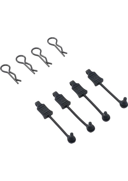 4 Parça Rc Araba Vücut Klipleri Retainer Dıy Için Arrma Büyük Rock 1/7 1/8 Rc Araba (Yurt Dışından)