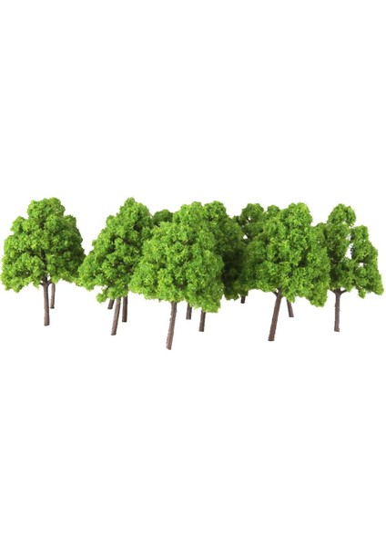 25 N Ölçekli Model Ağacı Diorama Tren Demiryolu Mimarlığı Park Manzarası 1/150 (Yurt Dışından)