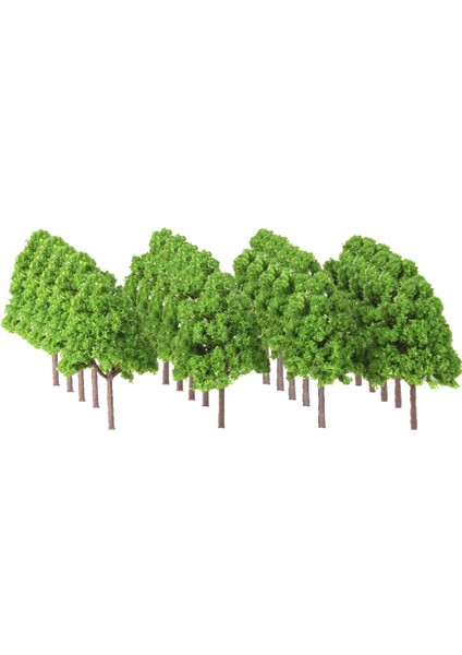 25 N Ölçekli Model Ağacı Diorama Tren Demiryolu Mimarlığı Park Manzarası 1/150 (Yurt Dışından)