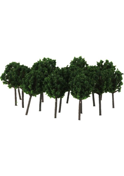 50X Z Ölçekli Model Ağacı Tren Demiryolu Binası Park Sokak Manzara Düzeni 4 cm (Yurt Dışından)