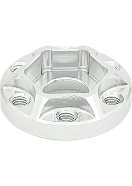 Tekerlek Hex Hubs Tekerlekler Eksenel 1/10 D90 1.9 / 2.2 Inç Tekerlek Rc Kamyon 6mm Gümüş (Yurt Dışından)