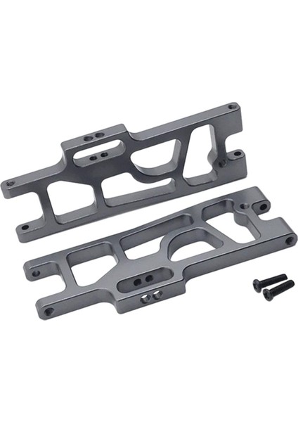 2x Arka Alt Arms 1:10 1:12 Ölçekli Rc Araba Wltoys Için A-Arms 12401 12409 Titanyum (Yurt Dışından)