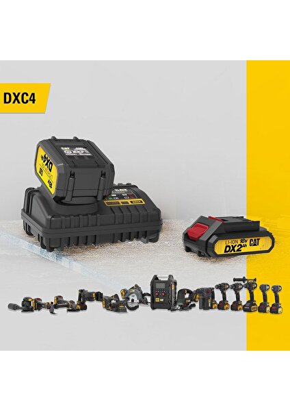 Dxc4 18VOLT Li-Ion One For All Profesyonel Hızlı Akü Şarj Cihazı