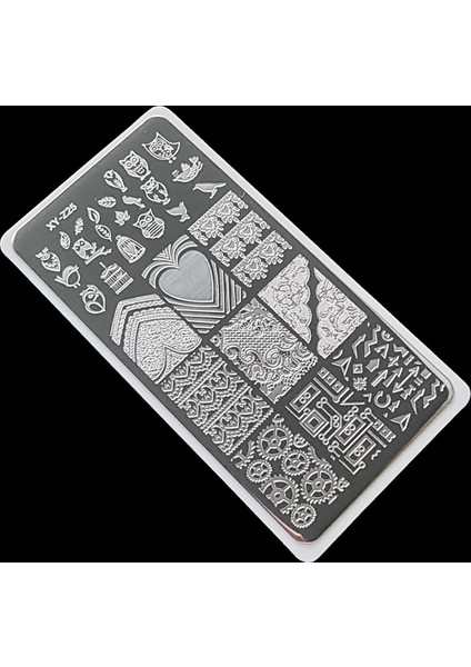 Nail Art Stamping Baskı Plakası