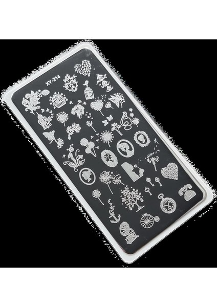 Nail Art Stamping Baskı Plakası