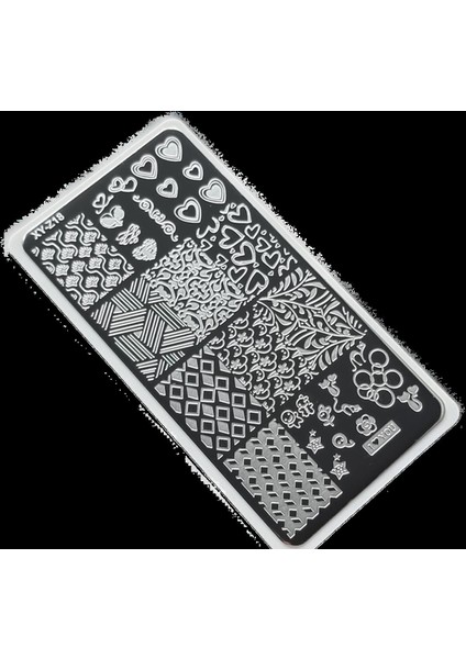 Nail Art Stamping Baskı Plakası