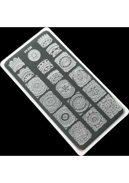 Nail Art Stamping Baskı Plakası