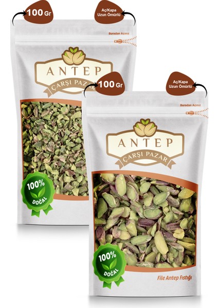 Pirinç Antep Fıstığı 100 Gr. | File Antep Fıstığı 100 Gr.