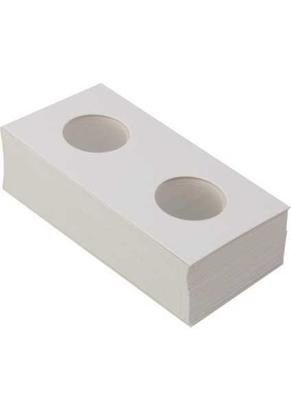 Yenı 50 Adet 2x2 Karton Mylar Para Koleksiyonu Tutucular Depolama 20.5mm (Yurt Dışından)