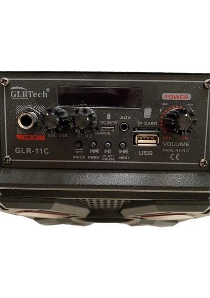 Glrtech GLR-11C Taşınabilir Bluetooth Amfili Hoparlör