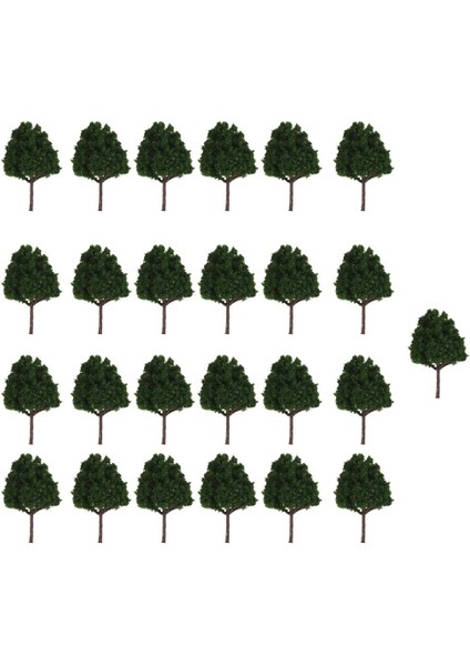 25 Adet Model Ağaç (Yurt Dışından)