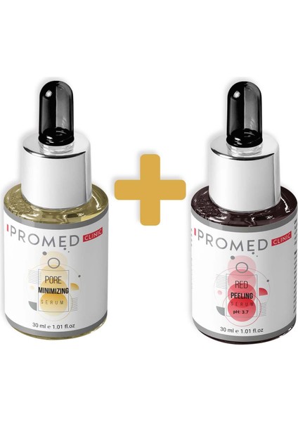 Küçültücü & Serum 30 ml + Cilt Kırmızı Peeling Serum 30 ml