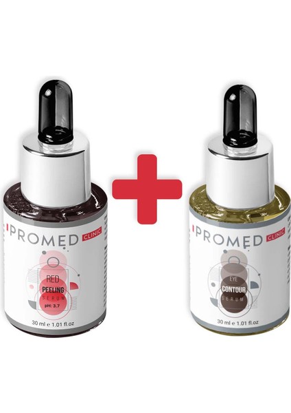Cilt Kırmızı Peeling Serum 30 Ml + Göz Çevresi Serumu 30 Ml
