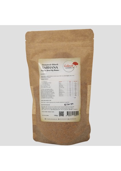 Tarhana (Domatesli, Biberli) 500 gr modelleri