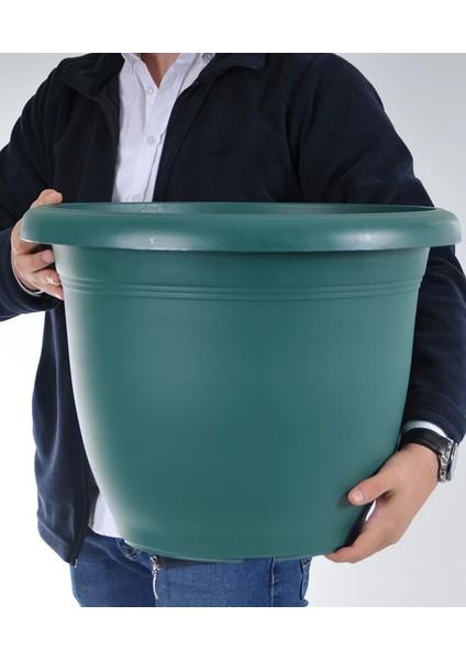 V511 Villa Saksı 45 Litre 2'li Set Antrasit fiyatları