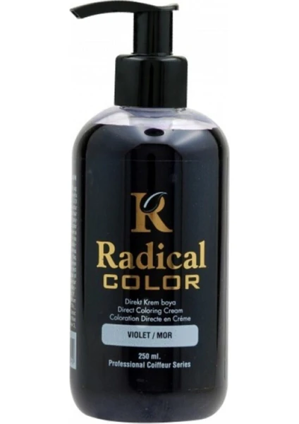 Radical Color Su Bazlı Saç Boyası 250 ml Mor