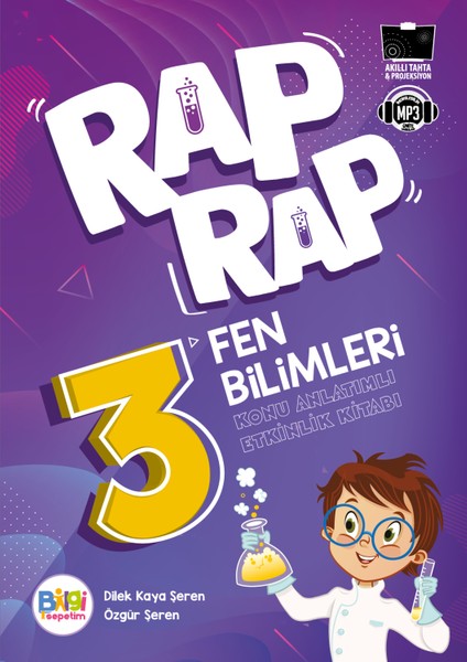 Rap Rap Fen Bilimleri 3 Konu Anlatımlı Etkinlik Kitabı