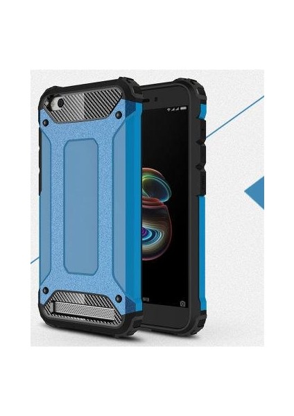 Xiaomi Redmi 5A Kılıf Armor Hybrid Zırh Silikon