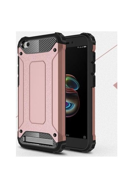 Xiaomi Redmi 5A Kılıf Armor Hybrid Zırh Silikon