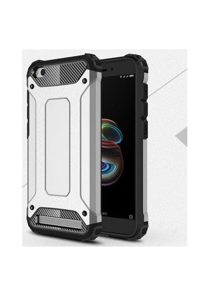 Xiaomi Redmi 5A Kılıf Armor Hybrid Zırh Silikon