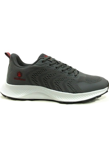 Gri Kırmızı Sneakers Bağcıklı Spor Ayakkabı fiyatları