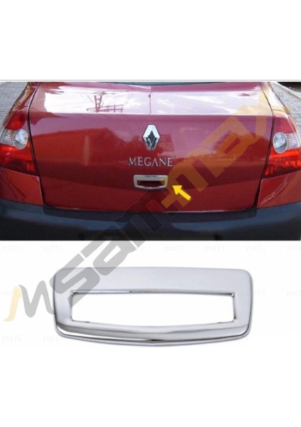 Renault Megane 2 Uyumlu Bagaj Açma Kolu Krom Kaplama
