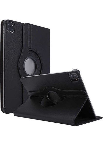 Apple Ipad Pro 12.9 2021 (5.nesil) Kılıf Dönebilen Standlı Kapaklı Kılıf