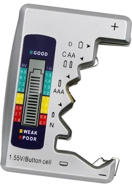 C Aa Aaa D 9 V 1.5V Mini Piller Için Dijital Pil Test Cihazı Pil Denetleyicisi (Yurt Dışından)