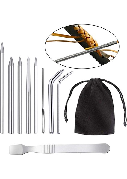 Premium Paracord Dikiş Seti Dizeler Için Bağlama Iğneleri Bilezik Aracı 9 Adet (Yurt Dışından)