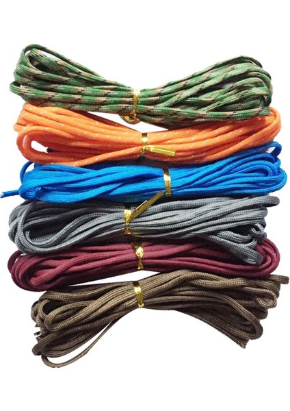 6'lı 550 Paraşüt Kordon Ipi Mil Spec Tip 7 Strand Core Açık (Yurt Dışından)