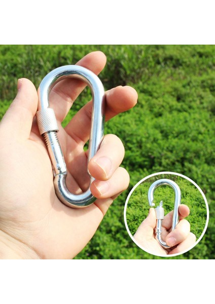 Carabiner Klipler Ağır Hizmet Kampçılık Hiking Açık Hava (Yurt Dışından)