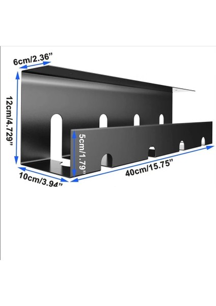 Masa Altı Kablo Yönetim Tepsisi Kablo Organizeri Kablo Düzenleyici