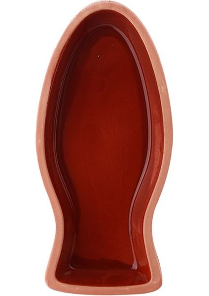 Evenez Osmanlı Seramik Toprak Güveç 2’li Balık Tava