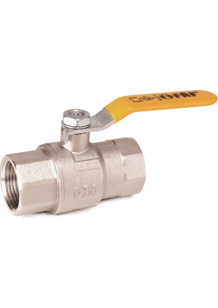 Faf 4100 Pirinç Doğalgaz Küresel Vana