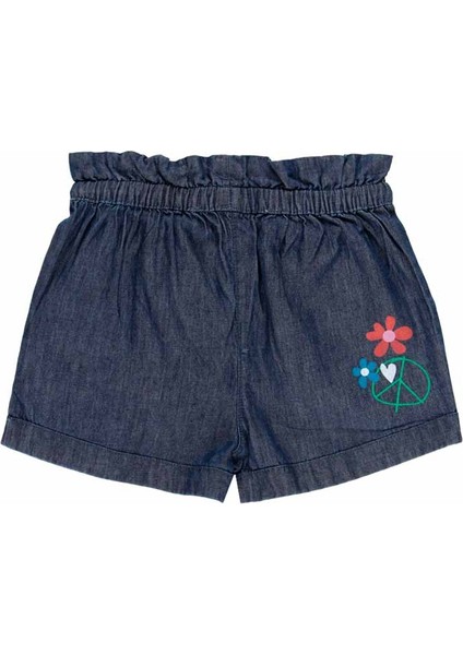 Kız Bebek Şort Mavi fiyatları