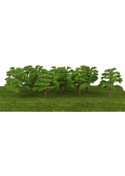 Sokak Rr Demiryolu Diorama Mimarisi Için 10X Ağaç Modeli Açık Yeşil (Yurt Dışından) fiyatları